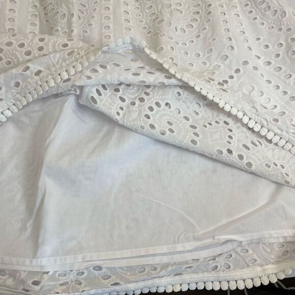 RyeGrass|A-Line|Skirt|100% Cotton|Elastic waistband|With Pockets - Picture 11 of 16